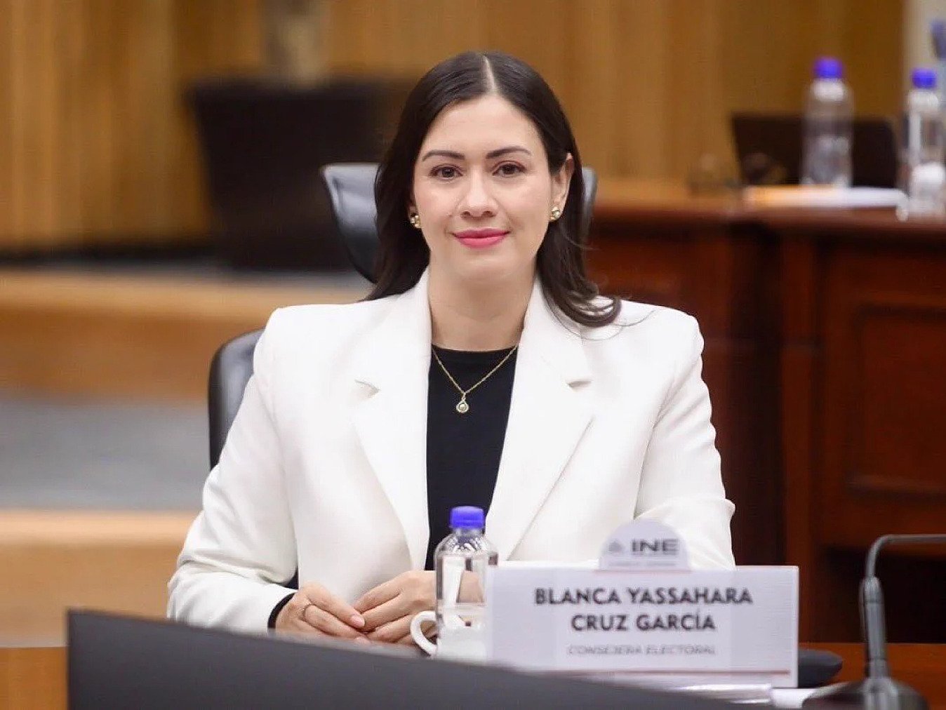 Blanca Cruz García asume como presidenta provisional del INE tras la salida de Guadalupe Taddei